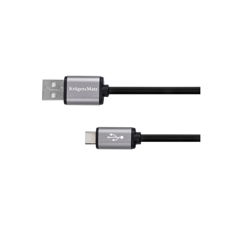 KABEL USB 2.0V-WTYK TYPU C 1M                               