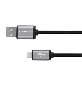 KABEL USB 2.0V-WTYK TYPU C 1M                               