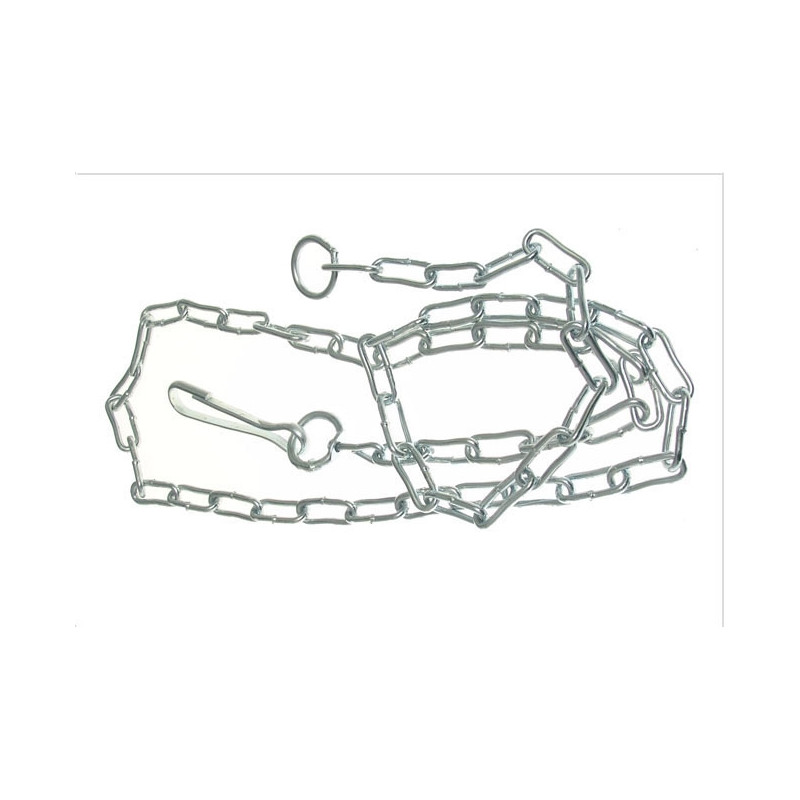 ŁAŃCUCH DLA PSA DŁUGI OCYNKOWANY 3MB 2MM                    