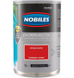 NOBILES EMALIA CHLOROKAUCZUKOWA CZERWONA JASNA 0.9L         