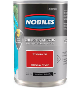 NOBILES EMALIA CHLOROKAUCZUKOWA CZERWONA JASNA 0.9L         