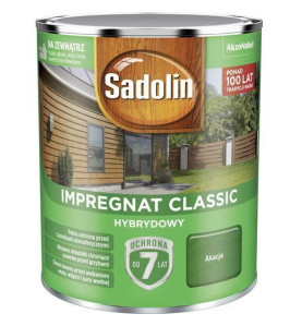 SADOLIN IMPREGNAT CLASSIC HYBRYDOWY 7 LAT BEZBARWNY 2.5L    