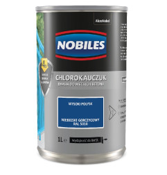 NOBILES EMALIA CHLOROKAUCZUKOWA NIEBIESKA RAL 5010 0.9L     