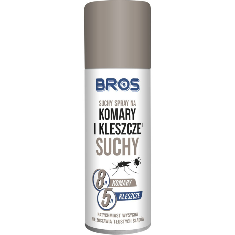 SUCHY SPRAY NA KOMARY I KLESZCZE 90ML                       