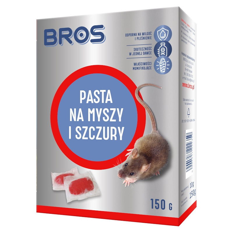 PASTA NA MYSZY I SZCZURY 150G                               