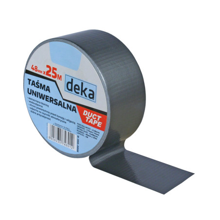 TAŚMA UNIWERSALNA DUCT TAPE SILVER 48MM*25M                 