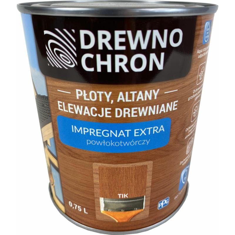 DREWNOCHRON IMPREGNAT POWŁOKOTWÓRCZY TIK 0.75L              