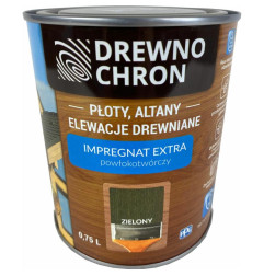 DREWNOCHRON IMPREGNAT POWŁOKOTWÓRCZY ZIELONY 0.75L          