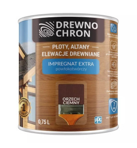 DREWNOCHRON IMPREGNAT POWŁOKOTWÓRCZY ORZECH CIEMNY 2.5L     