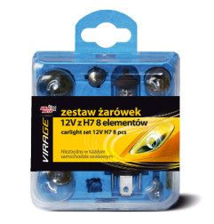 ZESTAW ŻARÓWEK 12V Z H7 8 ELEM.                             