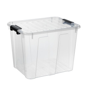 POJEMNIK DO PRZECHOWYWANIA Z POKRYWĄ HOME BOX 40L           