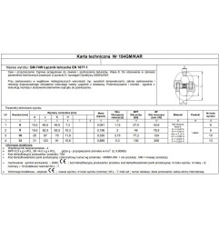 OGNIWO PRZEGUBOWE GM074-G8 6MM WLL 1.12T                    