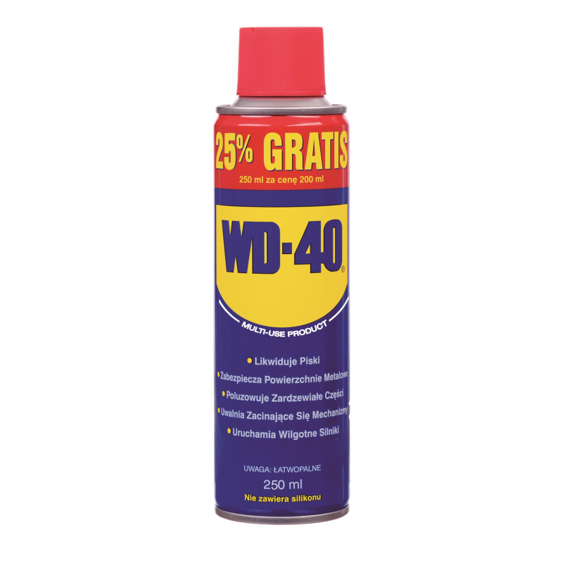 PREPARAT WIELOFUNKCYJNY WD-40 200ML + 25% GRATIS            