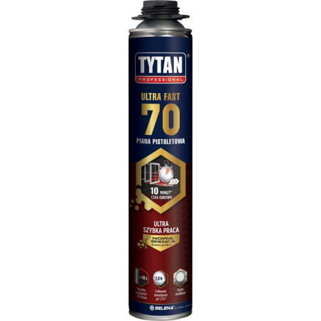 PIANKA PISTOLETOWA ULTRA 70 TYTAN 870ML                     