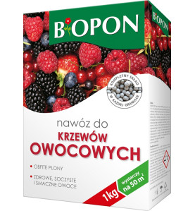 .NAWÓZ, DO KRZEWÓW OWOCOWYCH GRANULAT 1KG-PROMOCJA          