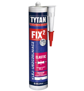 KLEJ MONTAŻOWY FIX2 ELASTIC 290ML BIAŁY TYTAN               