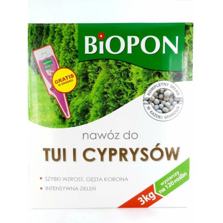 .NAWÓZ, DO TUI I CYPRYSÓW 3KG                               