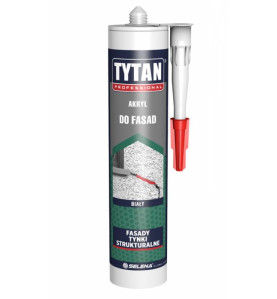 AKRYL TYTAN DO FASAD 280ML BIAŁY                            