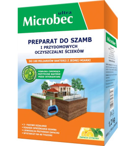 PREPARAT DO SZAMB - MICROBEC ULTRA 900G+300GRATIS           