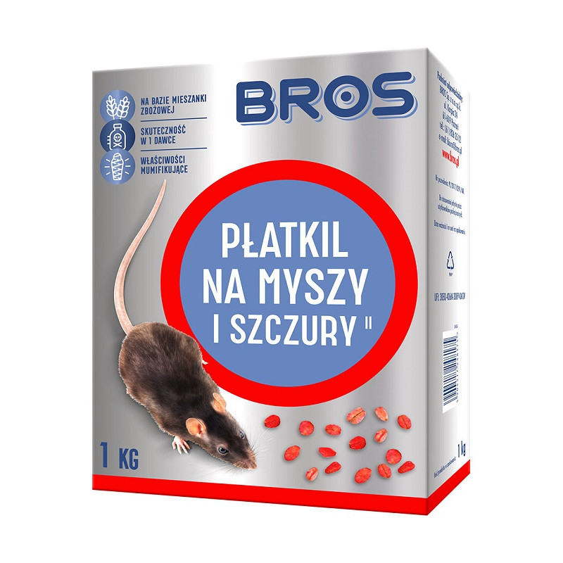 PŁATKIL NA MYSZY I SZCZURY 1KG                              