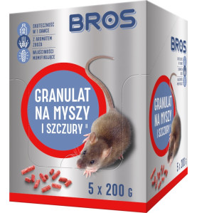 GRANULAT NA MYSZY I SZCZURY 1KG                             