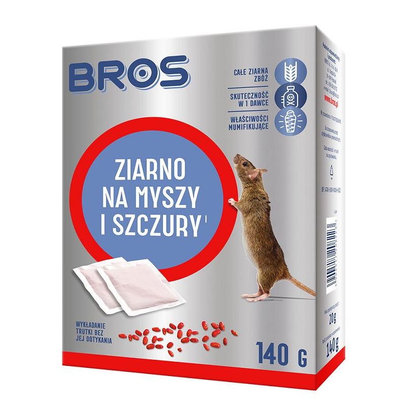 ZIARNO NA MYSZY I SZCZURY 140G                              