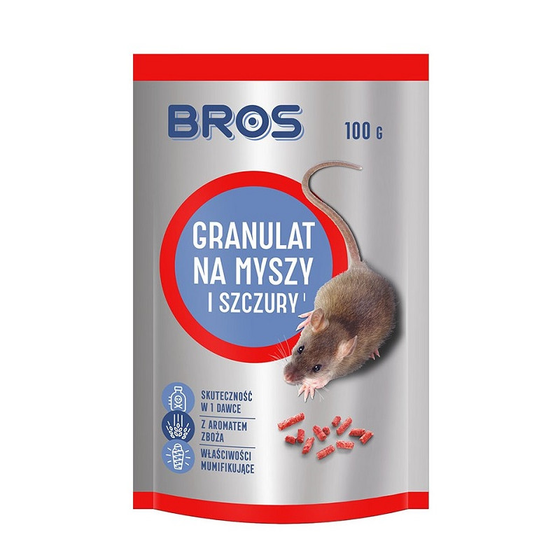 GRANULAT NA MYSZY I SZCZURY 100G                            