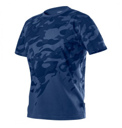 T-SHIRT ROBOCZY CAMO NAVY, ROZMIAR XXL                      