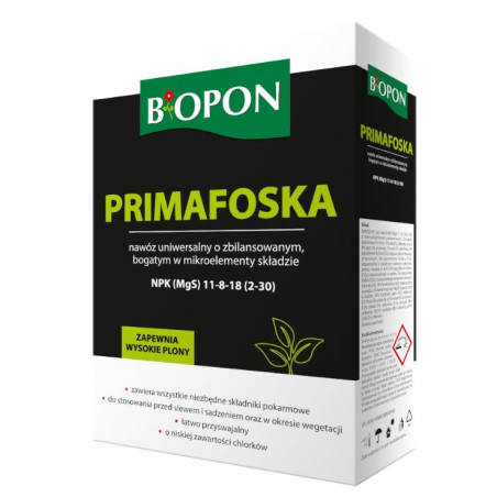 .PRIMAFOSKA, NAWÓZ GRANULAT 1KG                             