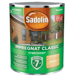 SADOLIN IMPREGNAT CLASSIC HYBRYDOW 7 LAT DĄB JASNY 0.75L    