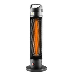 PROMIENNIK STOJĄCY 1000W, IP44, ELEMENT GRZEJNY CARBON FIBER