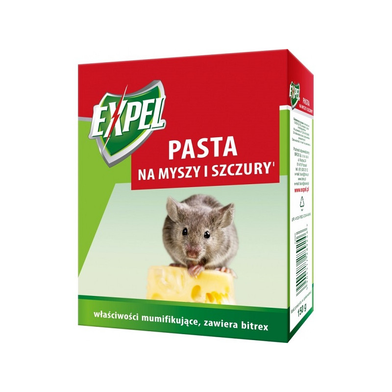 PASTA NA MYSZY I SZCZURY 150G EXPEL                         