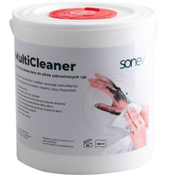 ŚCIERECZKI SONEX MULTI CLEANER, WIADERKO 150 LISTKÓW        