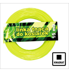 ŻYŁKA DO WYKASZARKI KWADRAT 3.0MM 15M                       