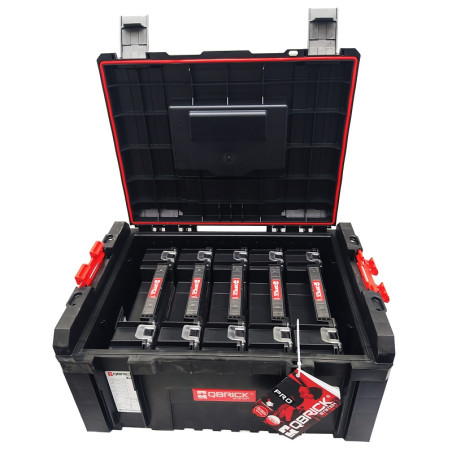 ZESTAW QBRICK PRO TOOLBOX + 5*ORGANIZER MULTI               