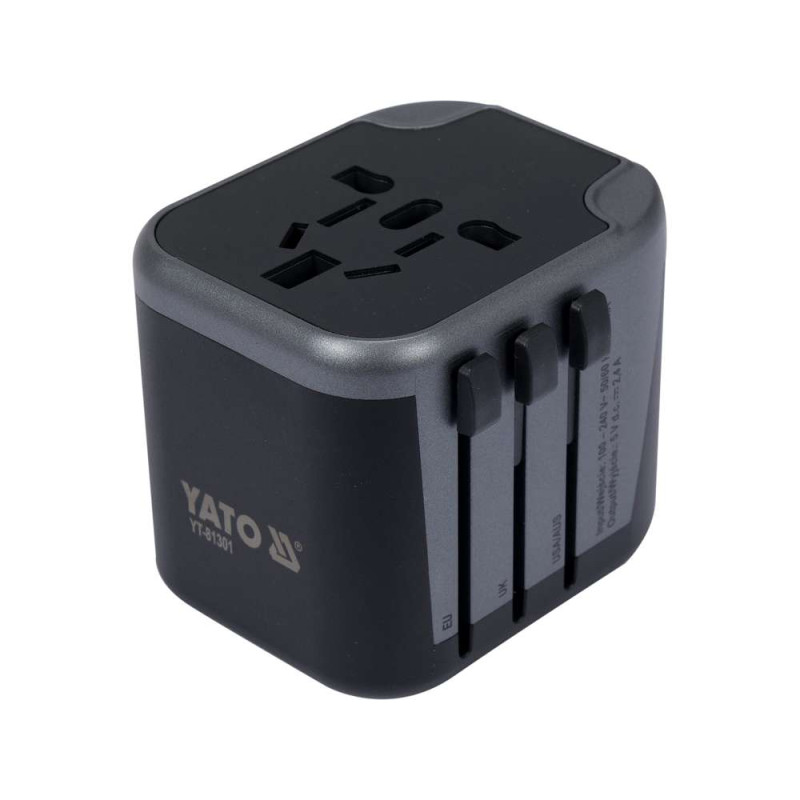 ADAPTER PODRÓŻNY UNIW. 2XUSB 12W                            