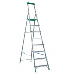 DRABINA ALUMINIOWA WOLNOSTOJĄCA 252CM 7 STOPNI + PODEST     