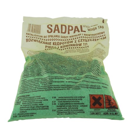 KATALIZATOR DO SPALANIA SADZY SADPAL 1KG                    