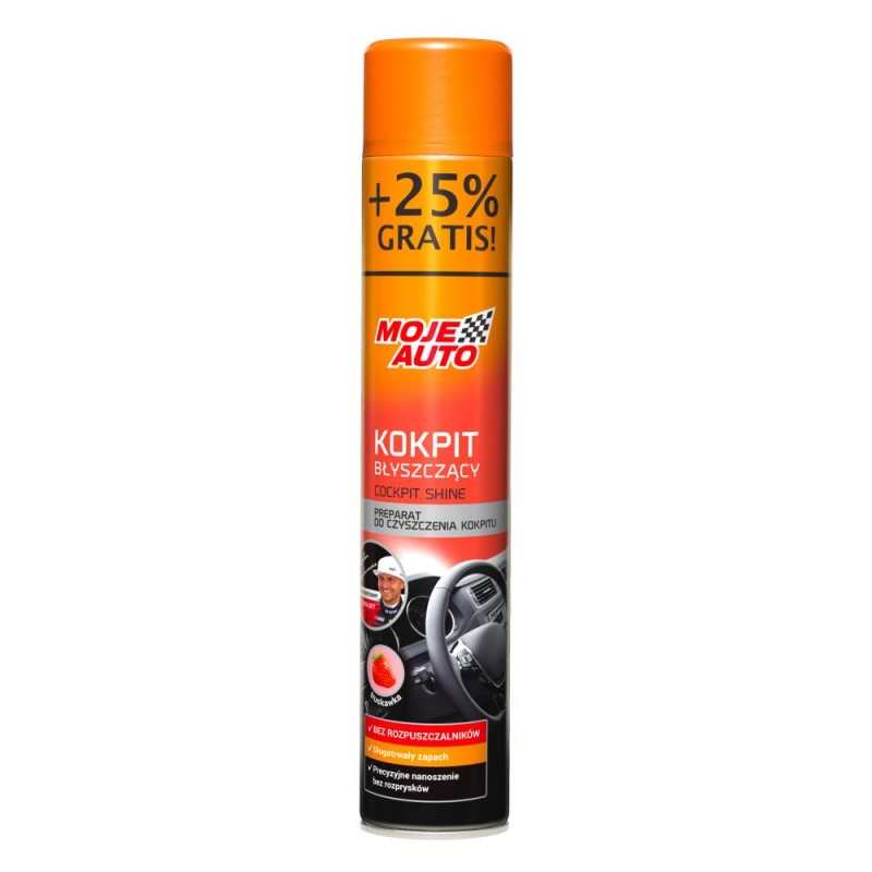 KOKPIT BŁYSZCZĄCY TRUSKAWKA  600ML                          