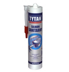 SILIKON SANITARNY TYTAN 280ML BIAŁY                         