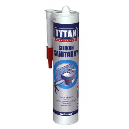 SILIKON SANITARNY TYTAN 280ML BIAŁY                         