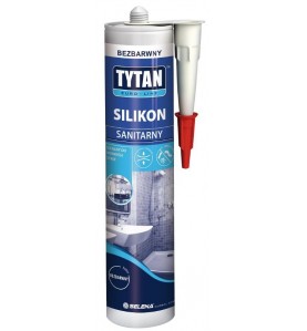 SILIKON SANITARNY EURO-LINE 280ML BIAŁY                     