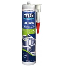 SILIKON TYTAN EURO-LINE 280ML BIAŁY                         