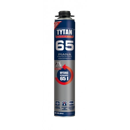 PIANKA PISTOLETOWA TYTAN 65 750ML 02 NISKOPRĘŻNA            