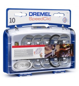 ZESTAW DO DREMEL SC690 TARCZE 10 SZT. + TRZPIEŃ             