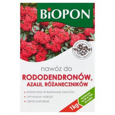 NAWÓZ - DO . RODODENDRONÓW, AZALII I RÓŻANECZNIKÓW 1KG      