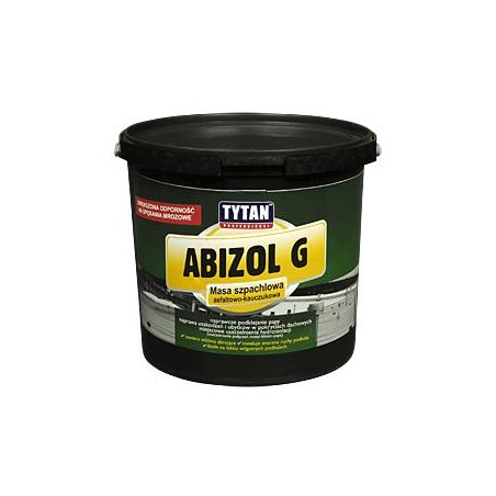 ABIZOL G MASA SZPACHLOWA BITUMICZNA 5KG                     