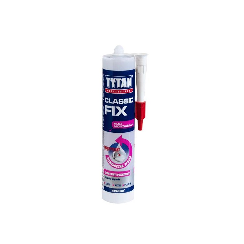 KLEJ MONTAŻOWY TYTAN CLASSICFIX 290ML                       