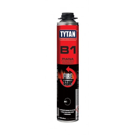 PIANKA PISTOLETOWA TYTAN B1 750ML OGNIOODPORNA              