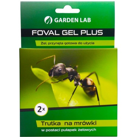 PUŁAPKI OWADOBUJCZE NA MRÓWKI 2SZT FOVAL GEL PLUS           